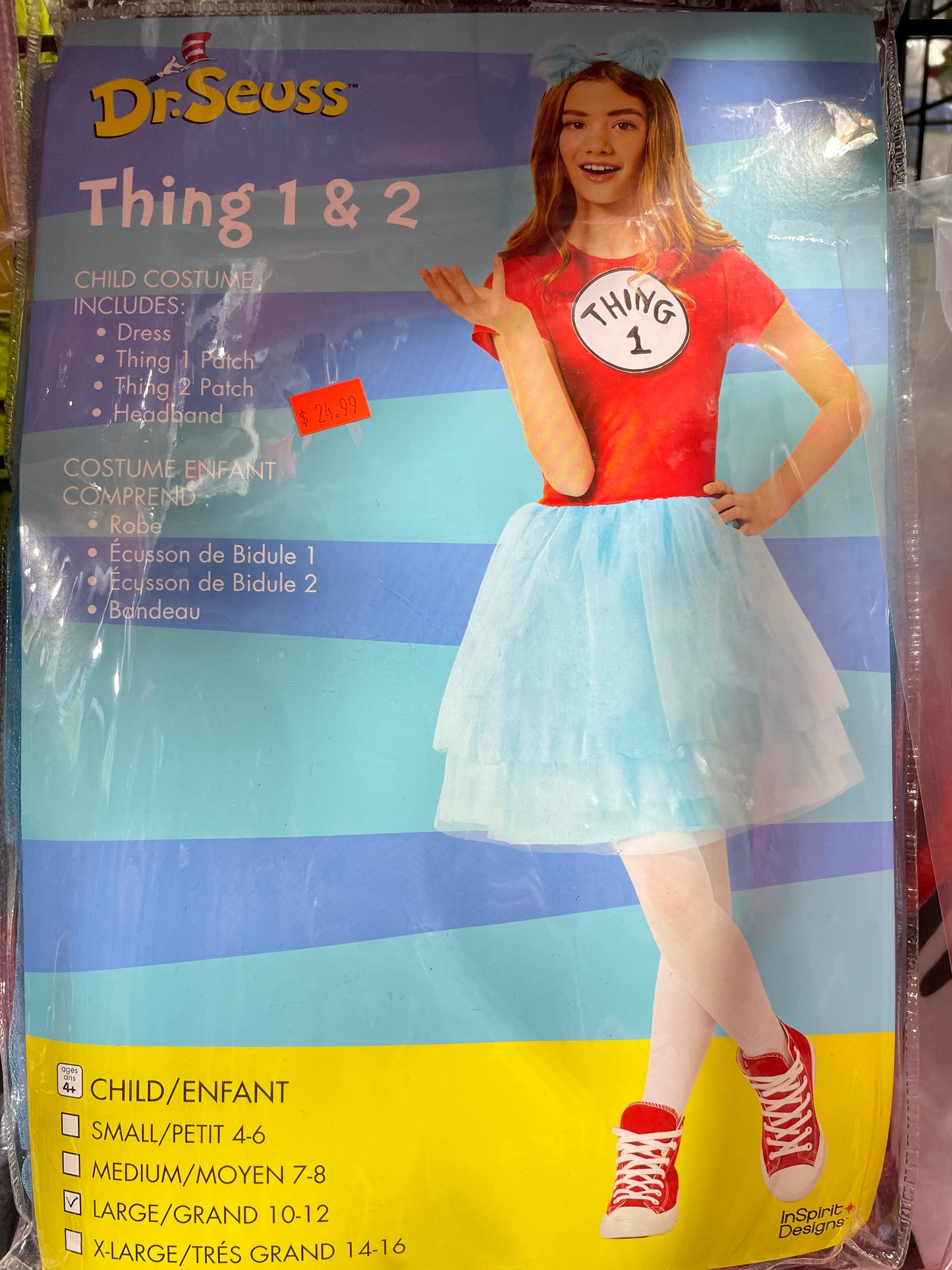 DR SEUSS THING 1&2 COSTUME
