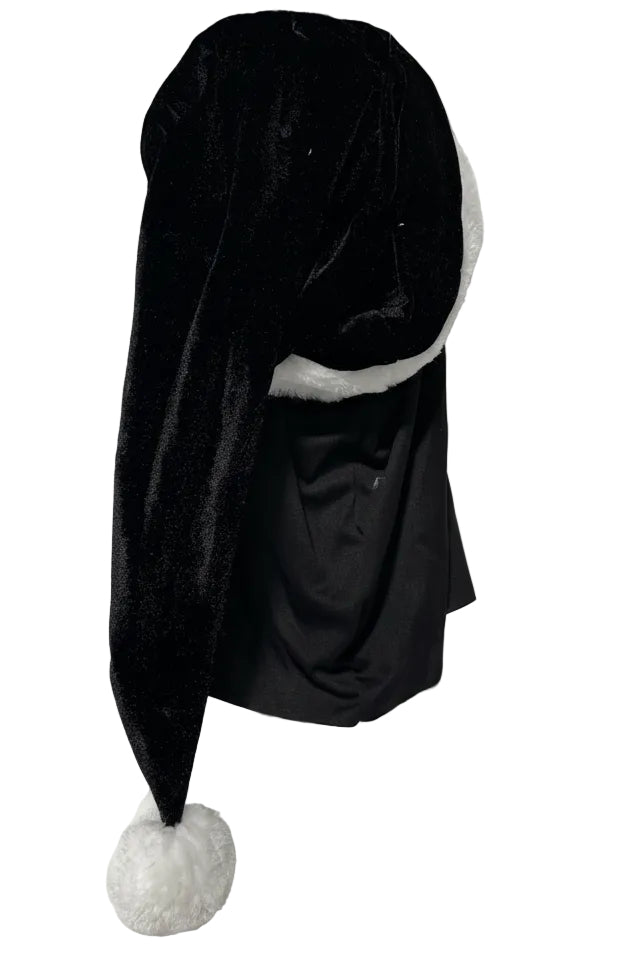 Ghost Face Merry Creepmas Mask with Santa Hat