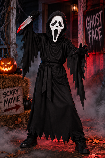 Ghost Face Killer Child Costume