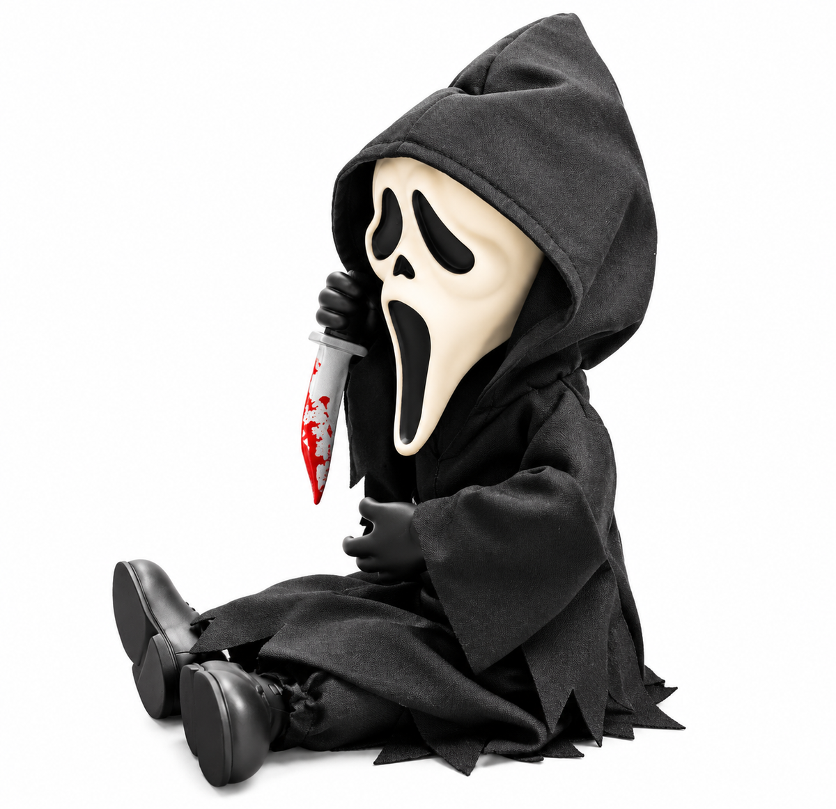 Ghost Face Light-Up Animated Figure