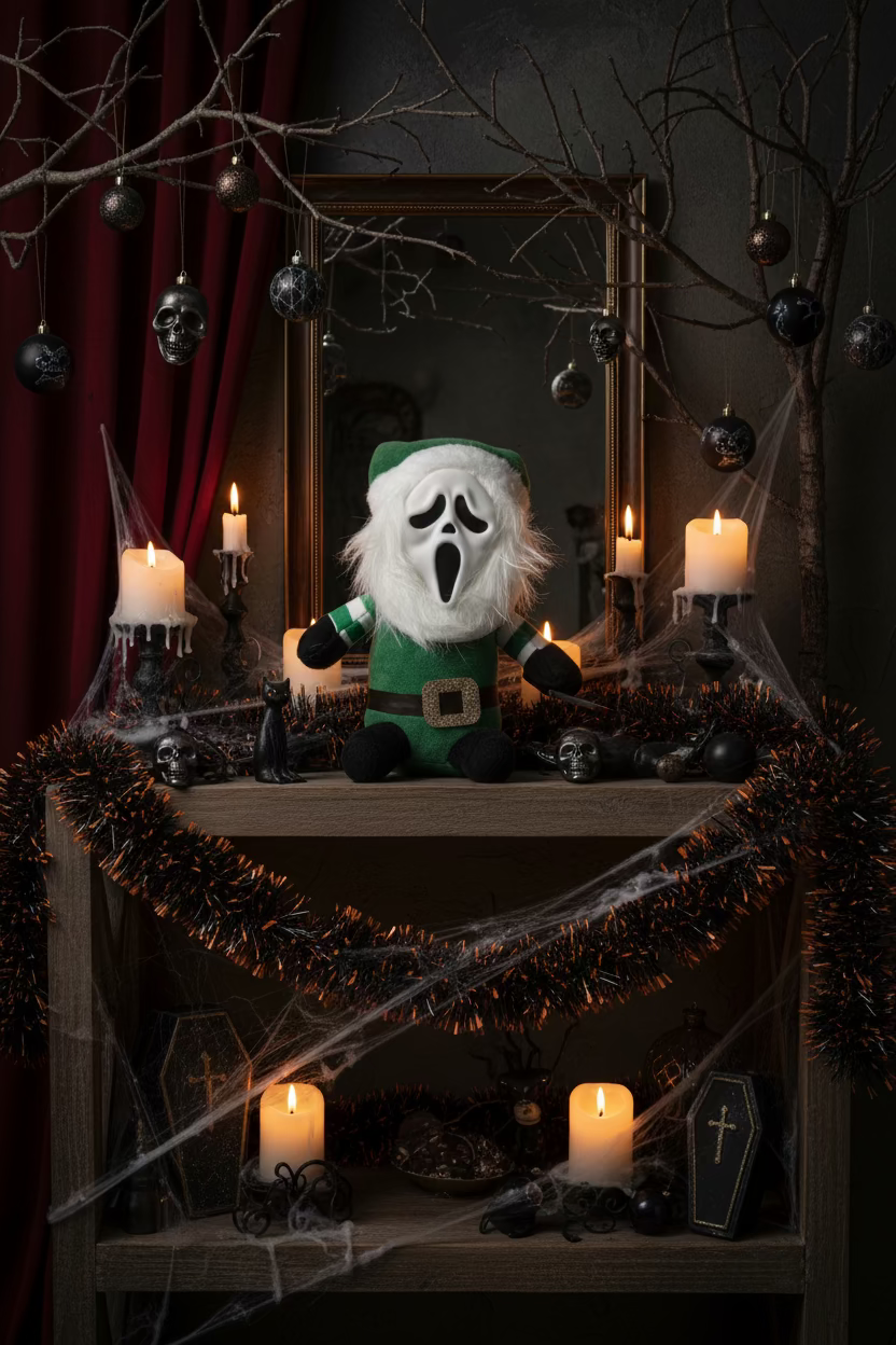 Ghost Face At Your Place Holiday Gnome