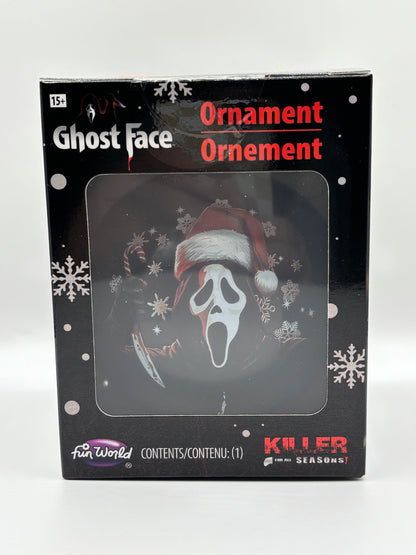 Ghost Face Holiday Ornament