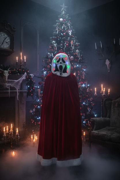 Ghost Face Light-Up Holiday Mask