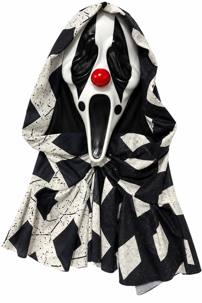 Ghost Face Clown Mask