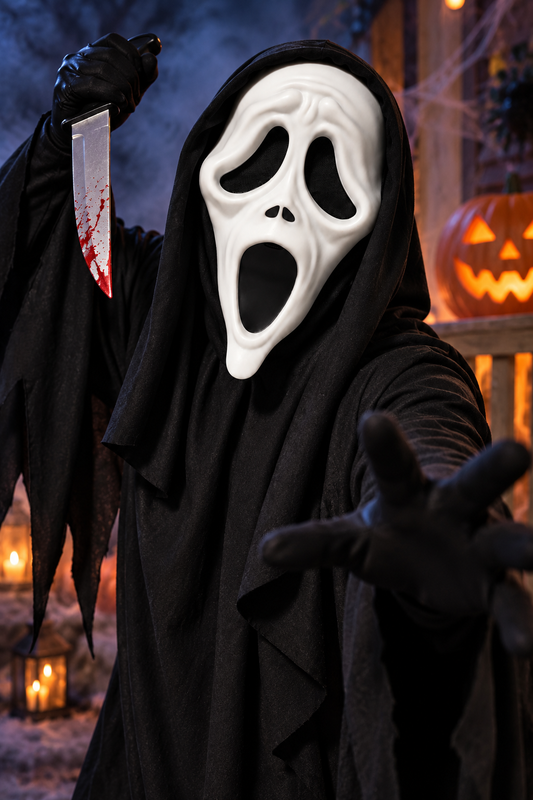 Ghost Face Killer Spoof Mask – Scary Movie