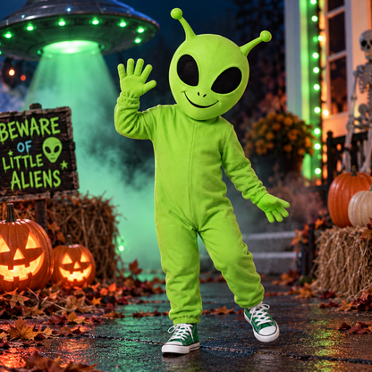 Li’l Green Man Toddler Costume
