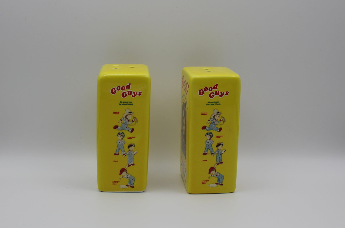 Chucky Salt & Pepper Shakers