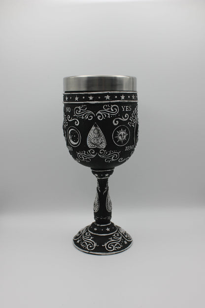 Ouija Spirit Board Skull Decorative Goblet
