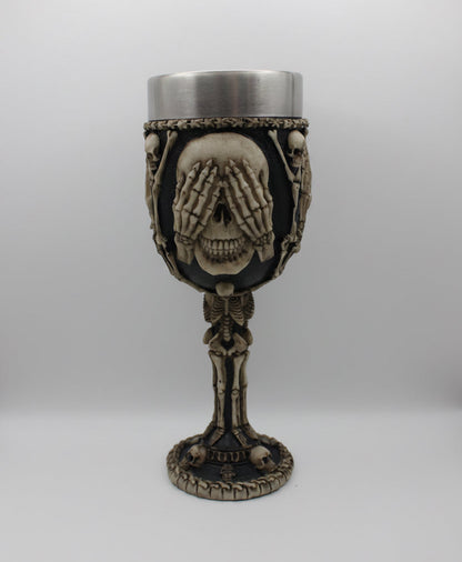 Hear No Evil, See No Evil, Speak No Evil Goblet