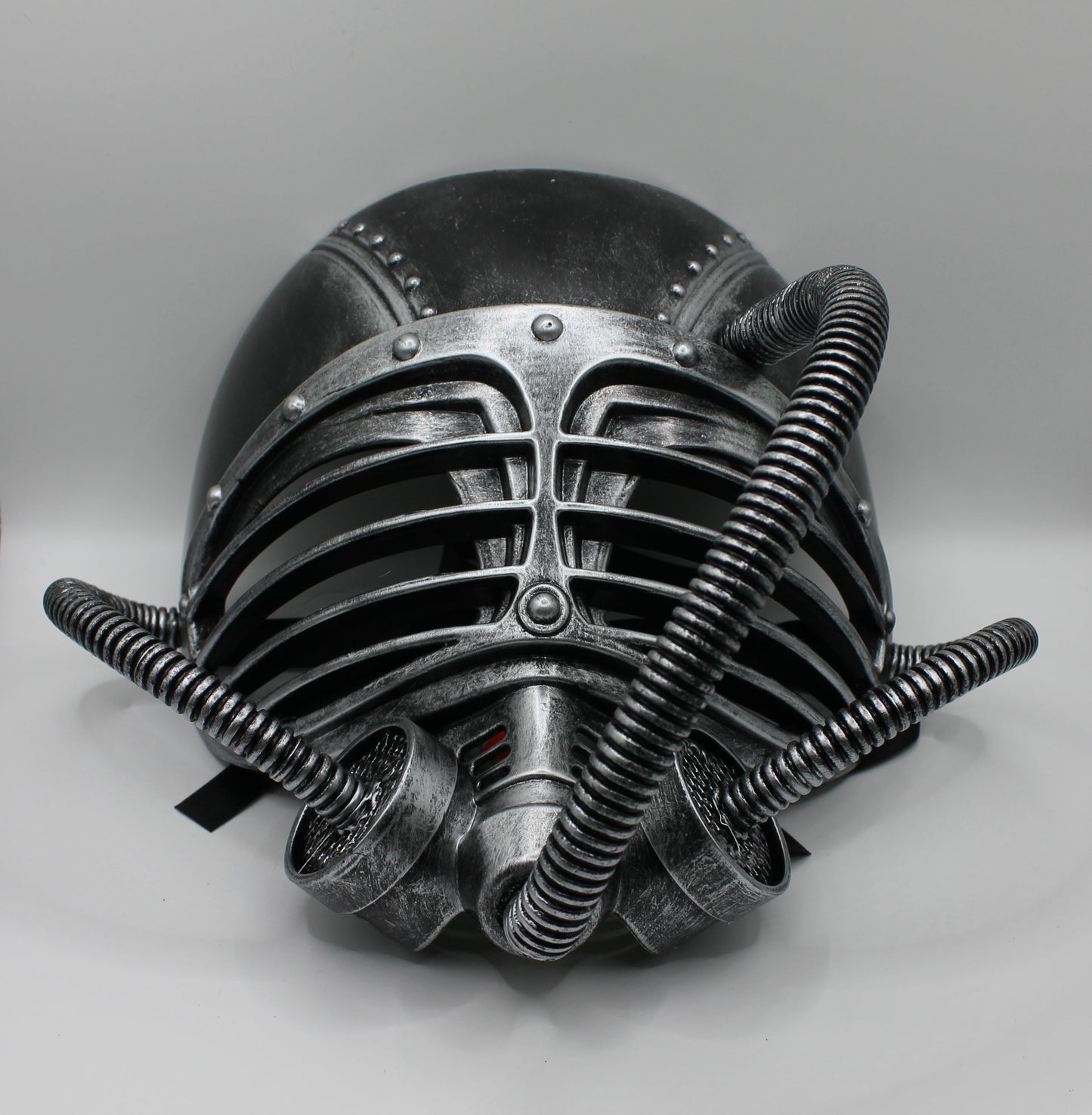 Steampunk Industrial Grille Mask | Tie-On Mask