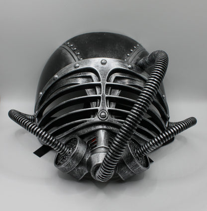 Steampunk Industrial Grille Mask | Tie-On Mask