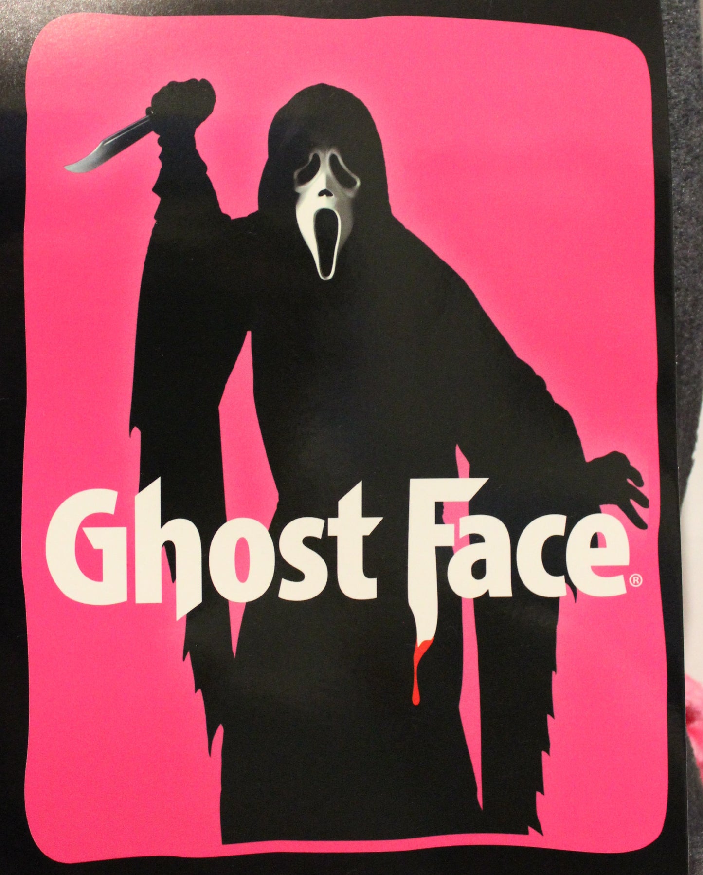 Ghost Face Fleece Blanket