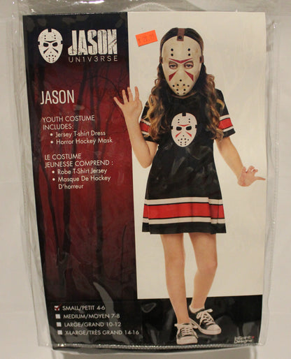 Jason Youth Hockey Dress Costume With Mask
