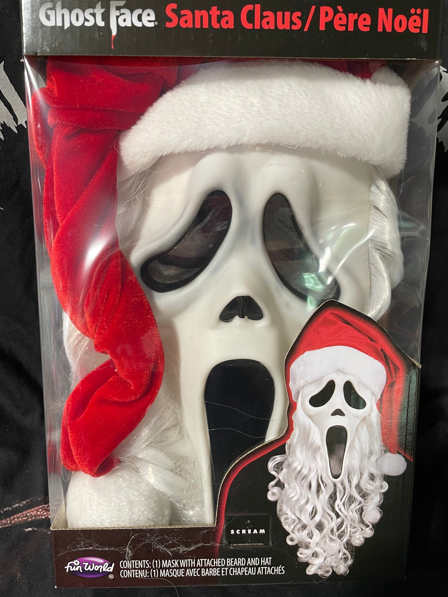 GHOSTFACE SANTA MASK
