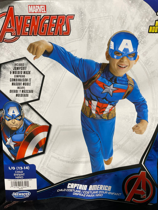 AVENGERS CAPTAIN AMERICA CHILD COSTUME