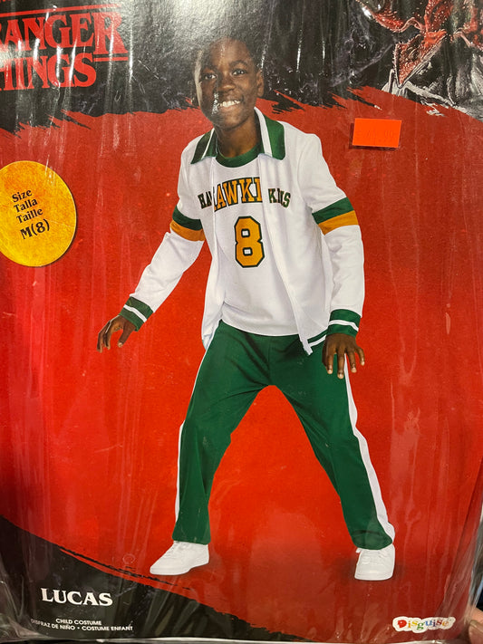 STRANGER THINGS LUCAS CHILD COSTUME