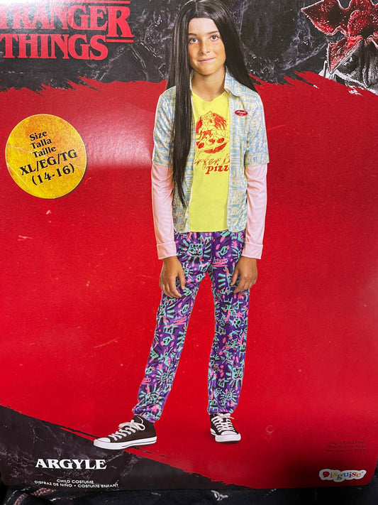 STRANGER THINGS ARGYLE CHILD COSTUME