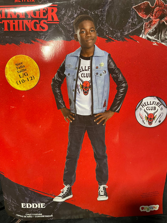 STRANGER THINGS EDDIE CHILD COSTUME