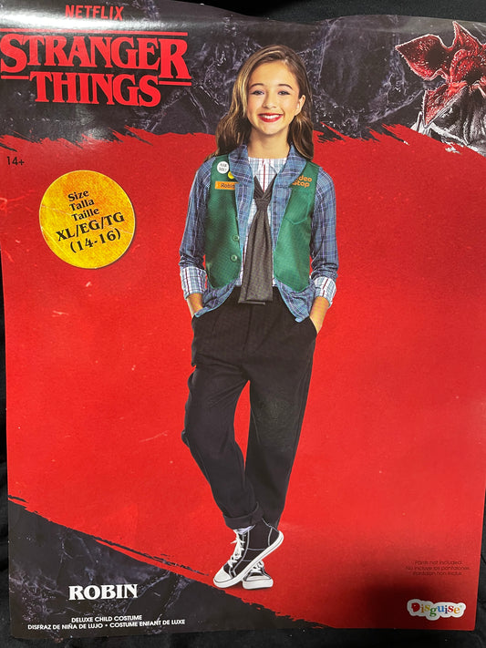 STRANGER THINGS ROBIN CHILD COSTUME