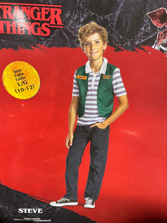 STRANGER THINGS STEVE CHILD COSTUME