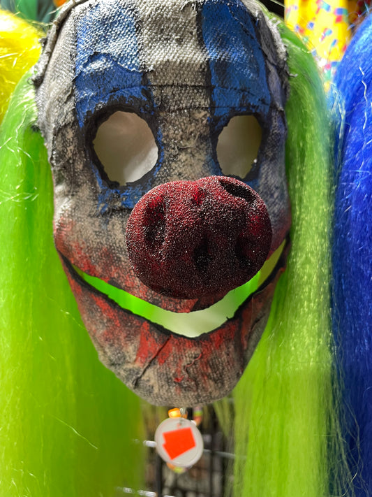 GREEN HAIR CUSTOM MASK