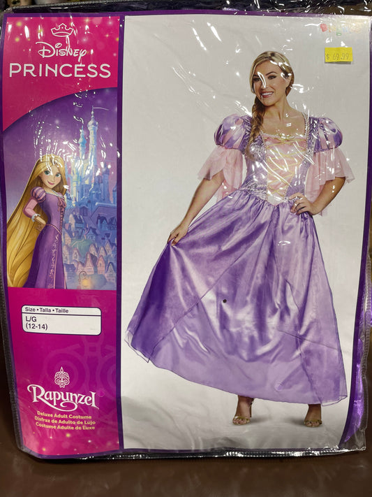 RAPUNZEL DISNEY PRINCESS ADULT COSTUME