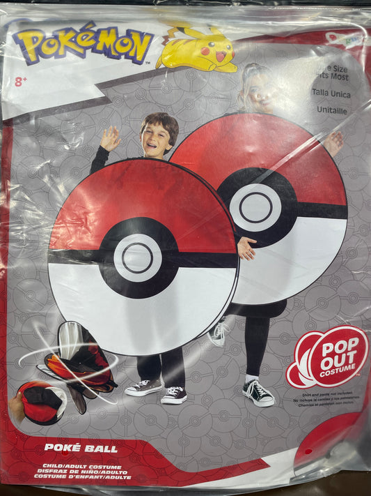 POKEMON POKE BALL COSTUME