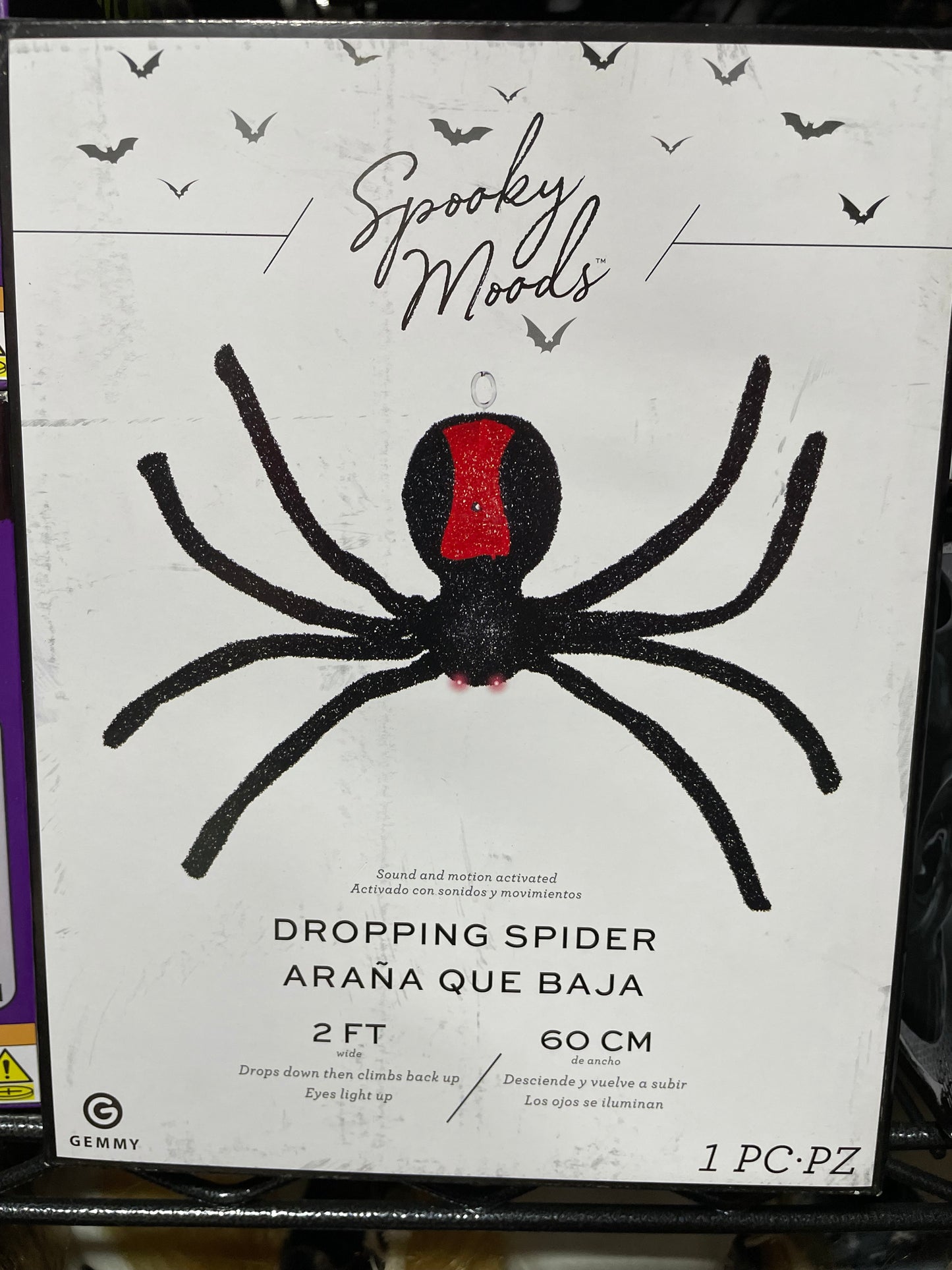 SPOOKY MOODS DROPPING SPIDER