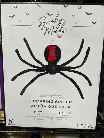 SPOOKY MOODS DROPPING SPIDER