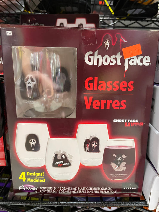 GHOSTFACE GLASSES / VERRES