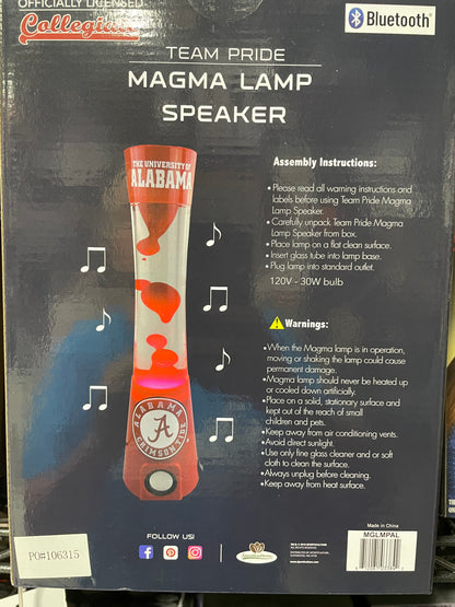 ALABAMA MAGMA LAMP SPEAKER