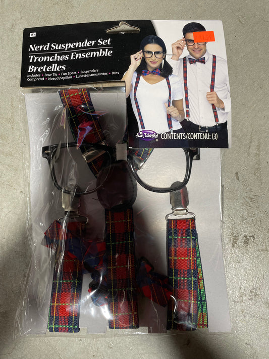 NERD SUSPENDER SET