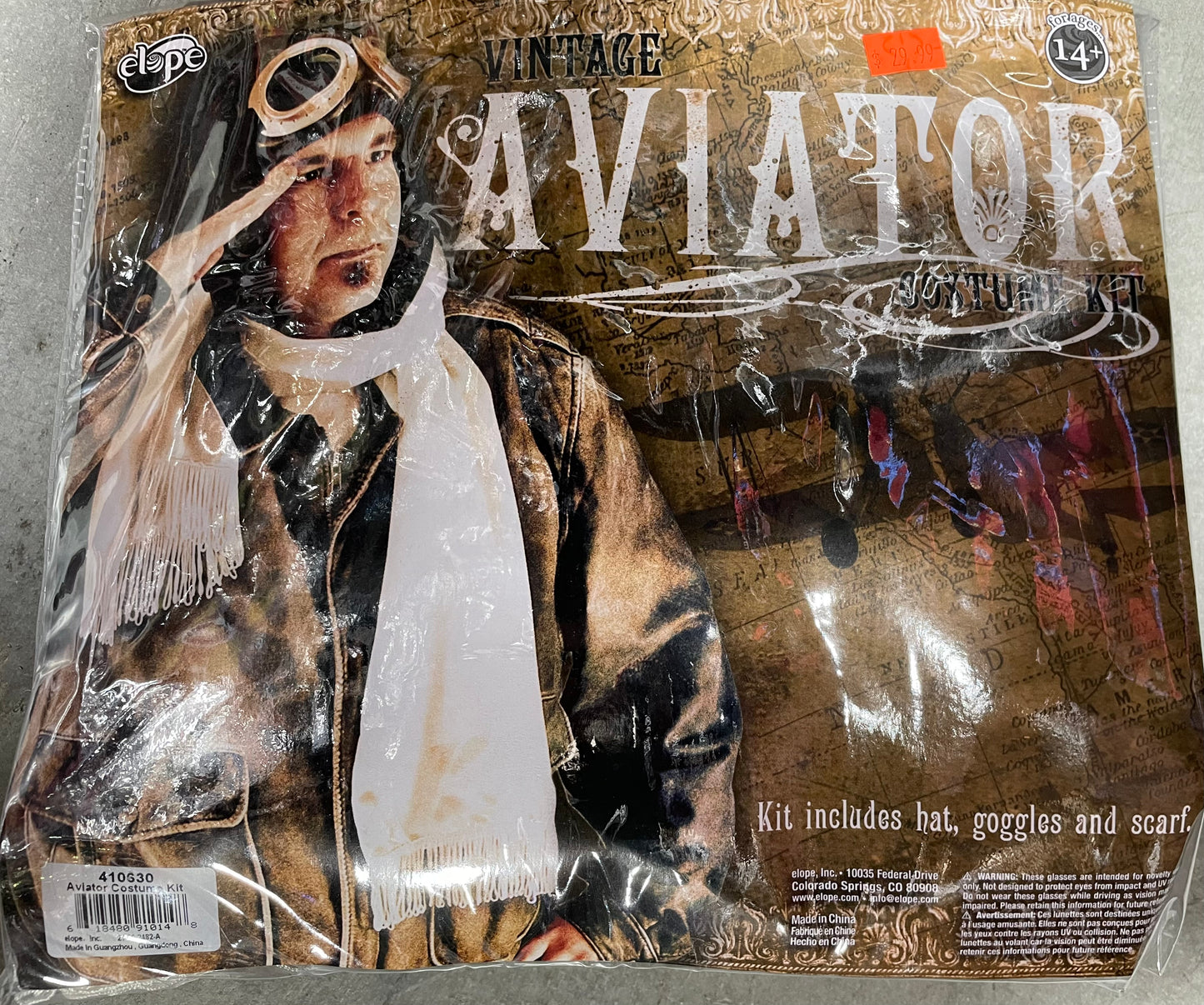 VINTAGE AVIATOR COSTUME KIT