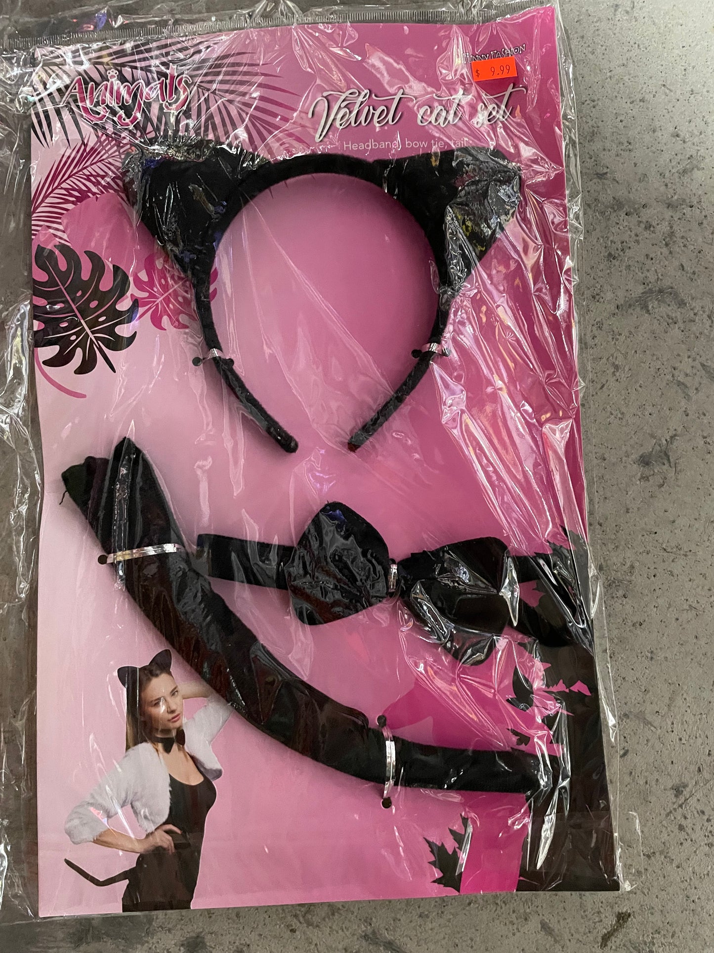 VELVET CAT SET