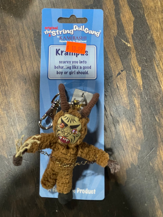 THE STRING DOLL GANG KRAMPUS KEYCHAIN