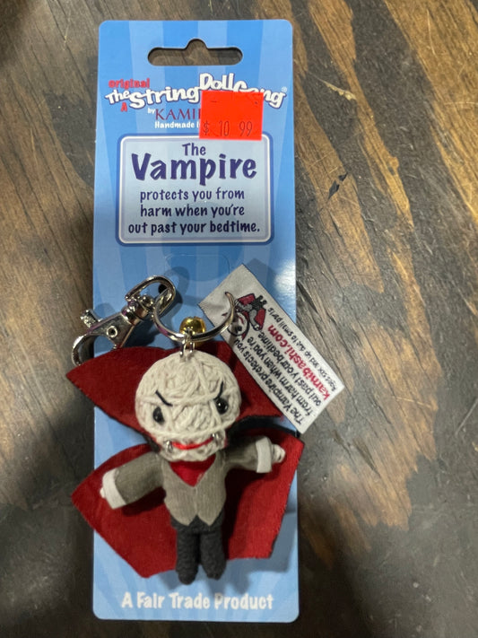 THE STRING DOLL GANG THE VAMPIRE KEYCHAIN