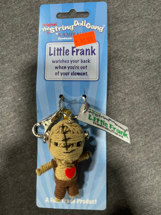 THE STRING DOLL GANG LITTLE FRANK (BEIGE) KEYCHAIN