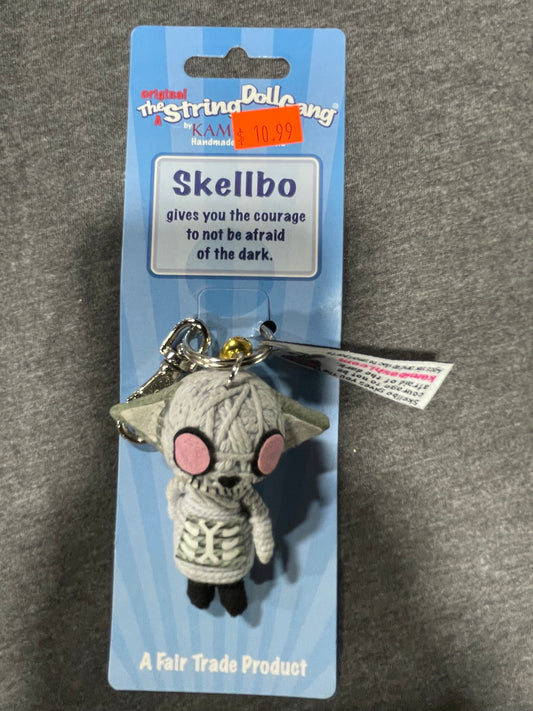 THE STRING DOLL GANG SKELLBO KEYCHAIN