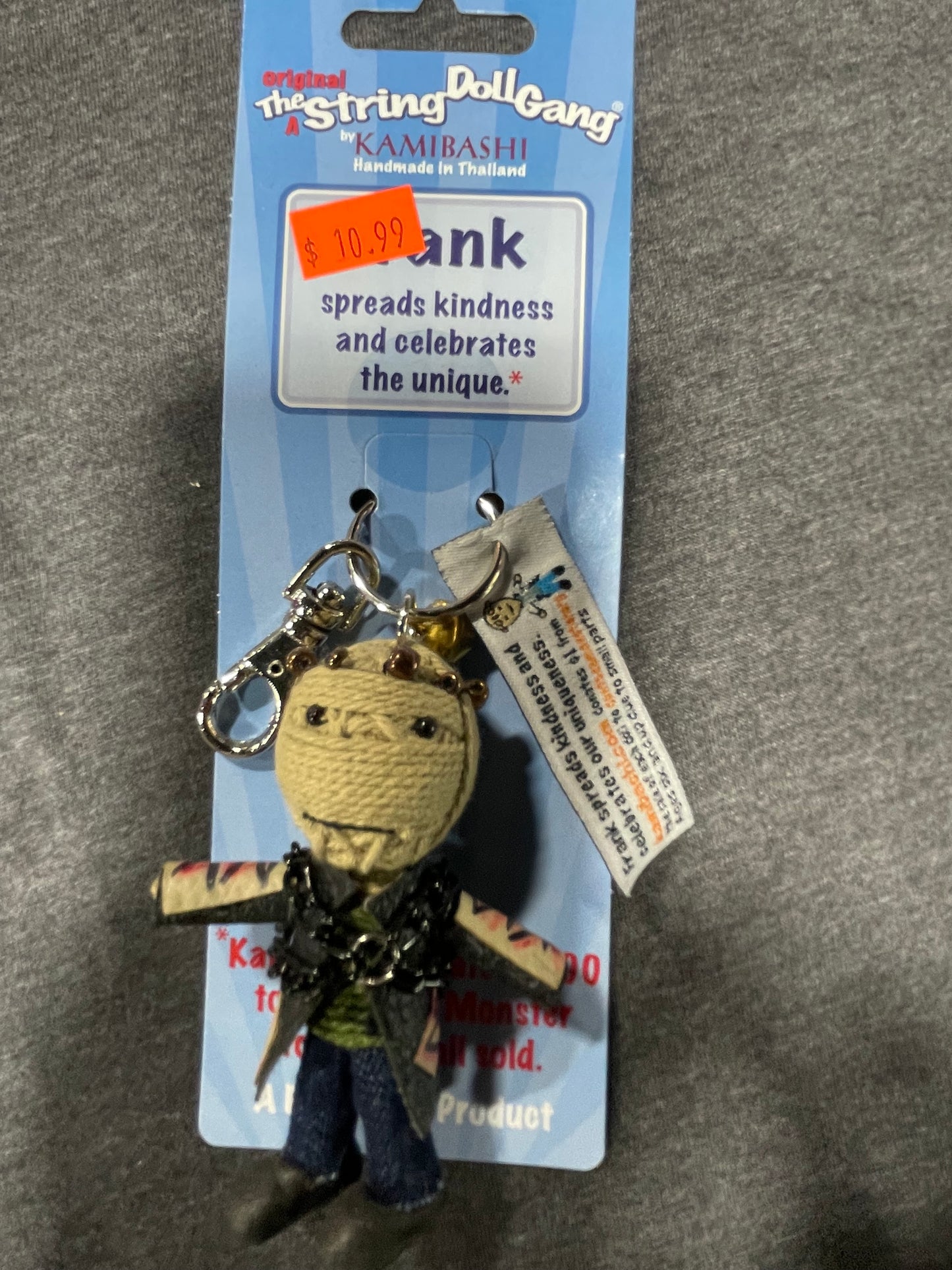 THE STRING DOLL GANG FRANK KEYCHAIN