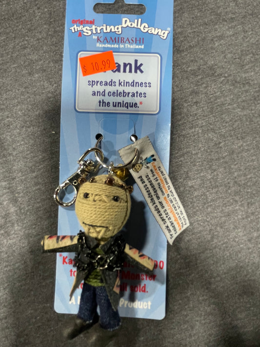 THE STRING DOLL GANG FRANK KEYCHAIN