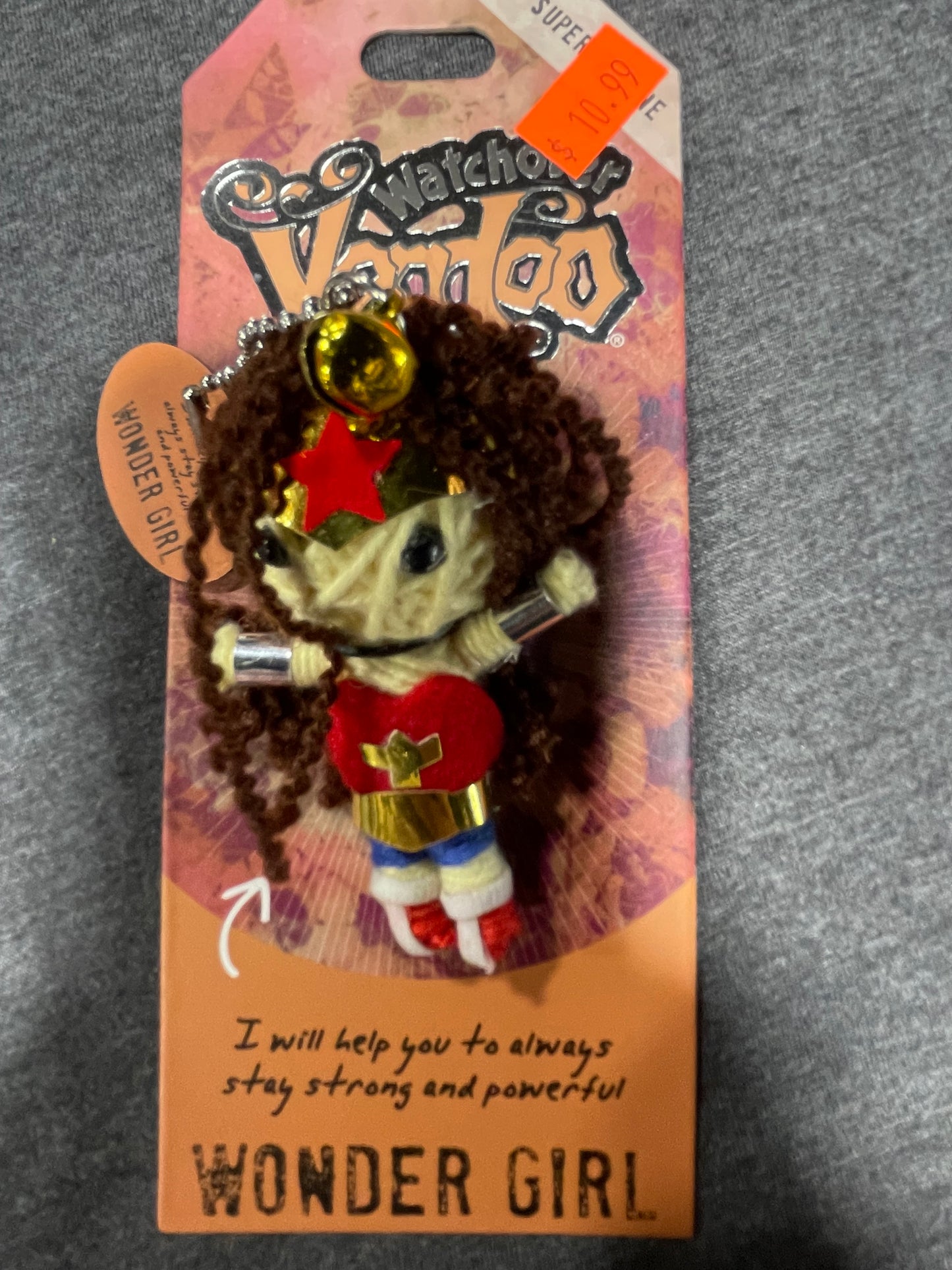 WATCHOVER VOODOO WONDER GIRL KEYCHAIN