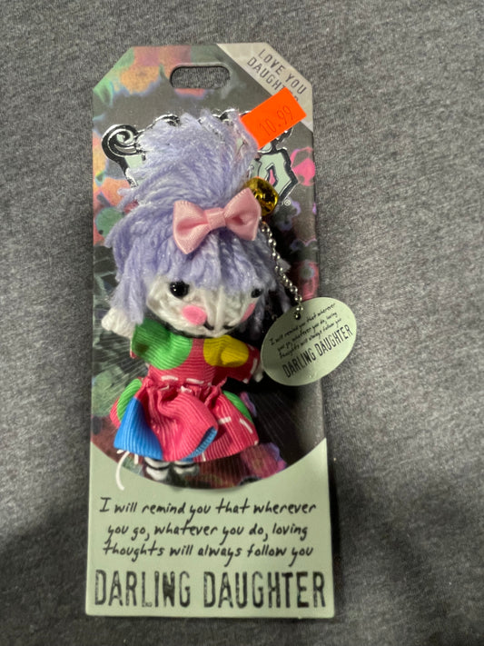 WATCHOVER VOO DOO DARLING DAUGHTER KEYCHAIN