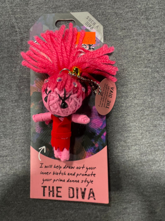 WATCHOVER VOODOO THE DIVA KEYCHAIN