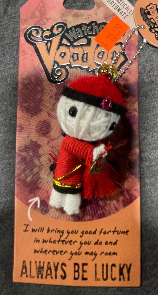WATCHOVER VOODOO ALWAYS BE LUCKY KEYCHAIN