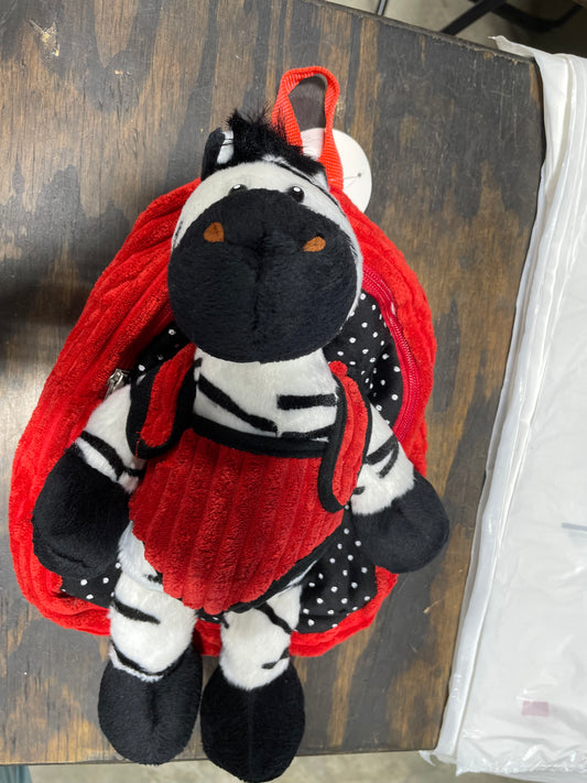 ZEBRA RED BACKPACK