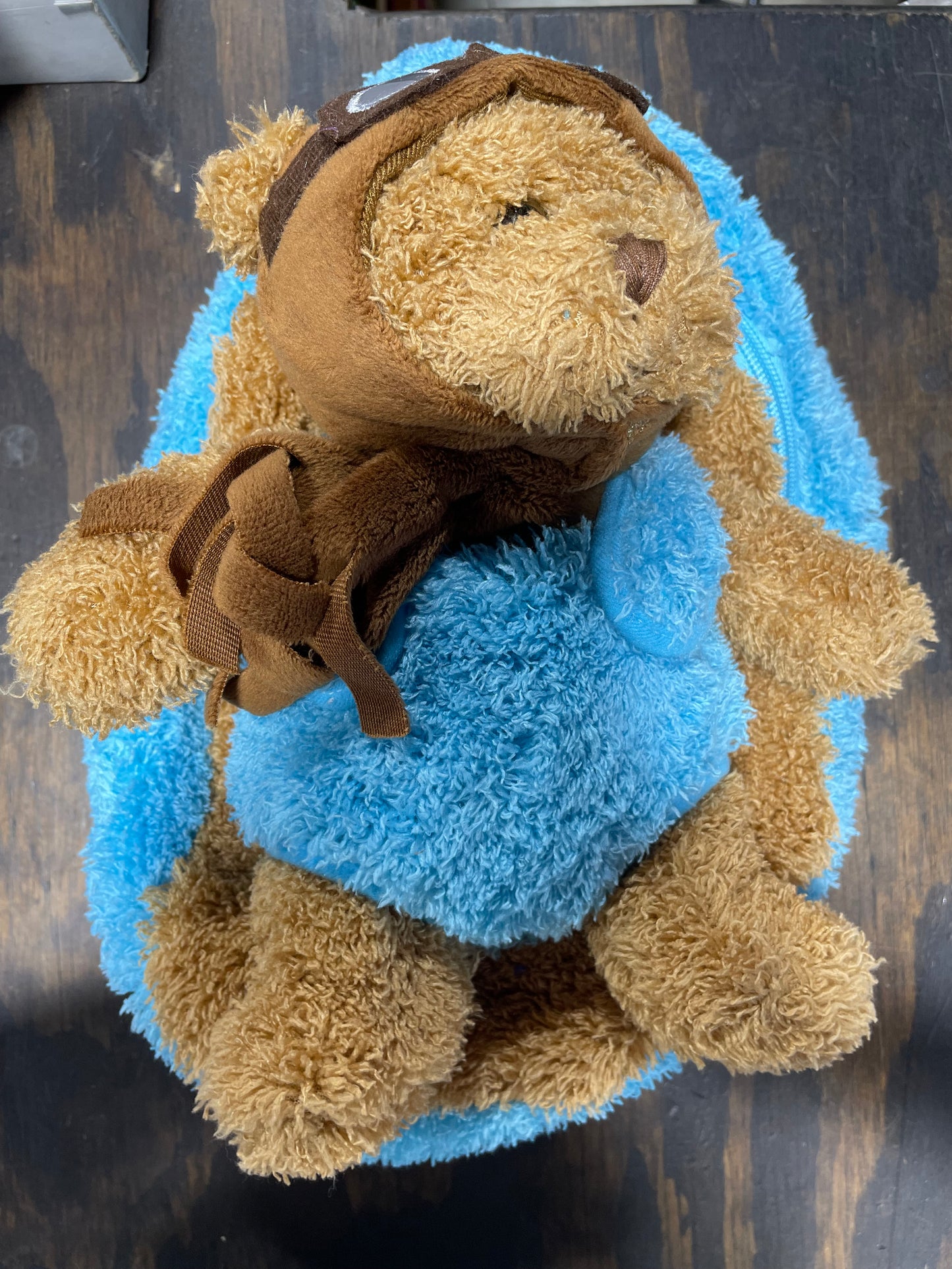 PILOT BEAR BLUE BACKPACK