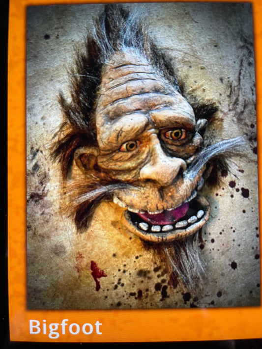 PUMPKIN PULP PROP WALL MOUNT (BIG FOOT)