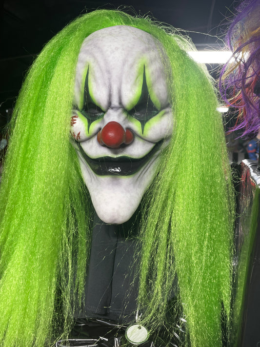 SILICONE CLOWN HALF MASK