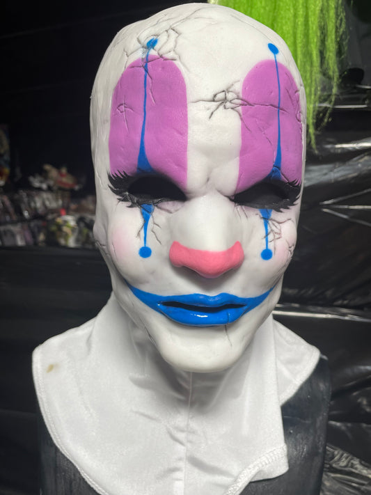 SILICONE CLOWN HALF MASK