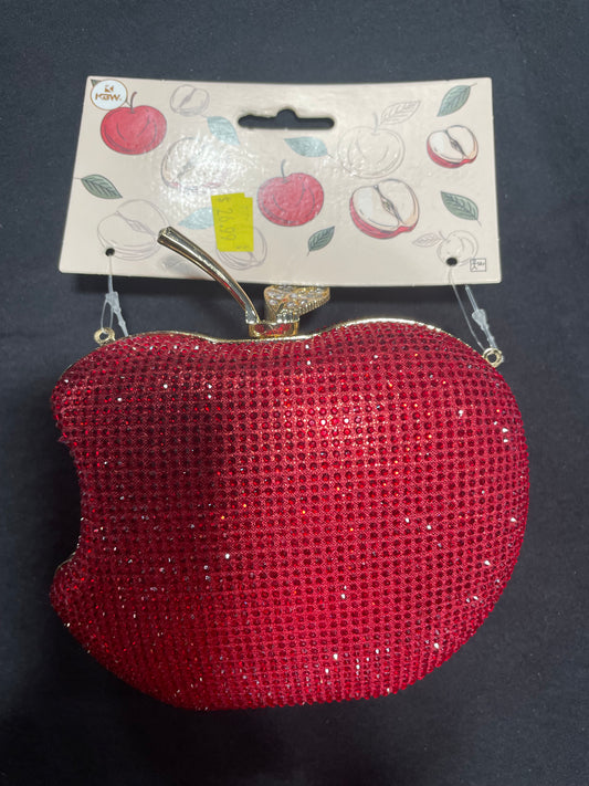 APPLE CLUTCH PURSE